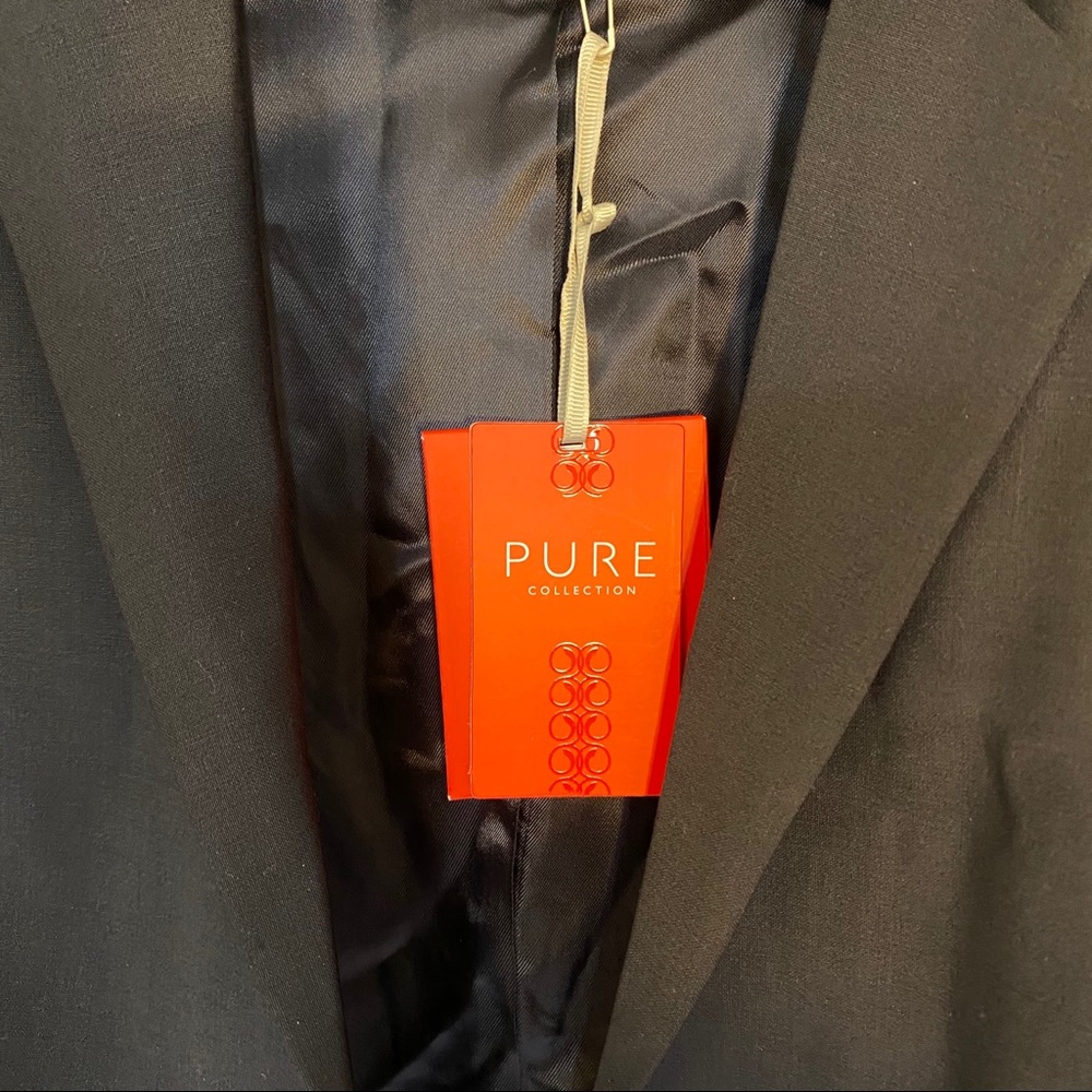 🔥SOLD🔥 PURE Blazer Navy With Gold Hardware Size 8/10 - Picture 3 of 14